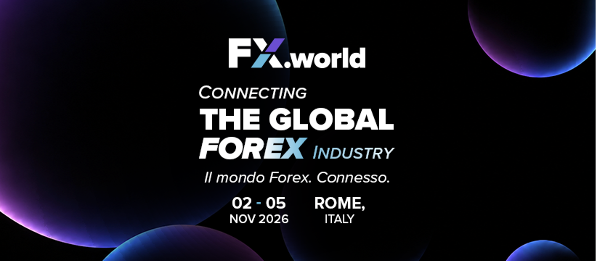 FX World 2026 Countdown Begins in Rome